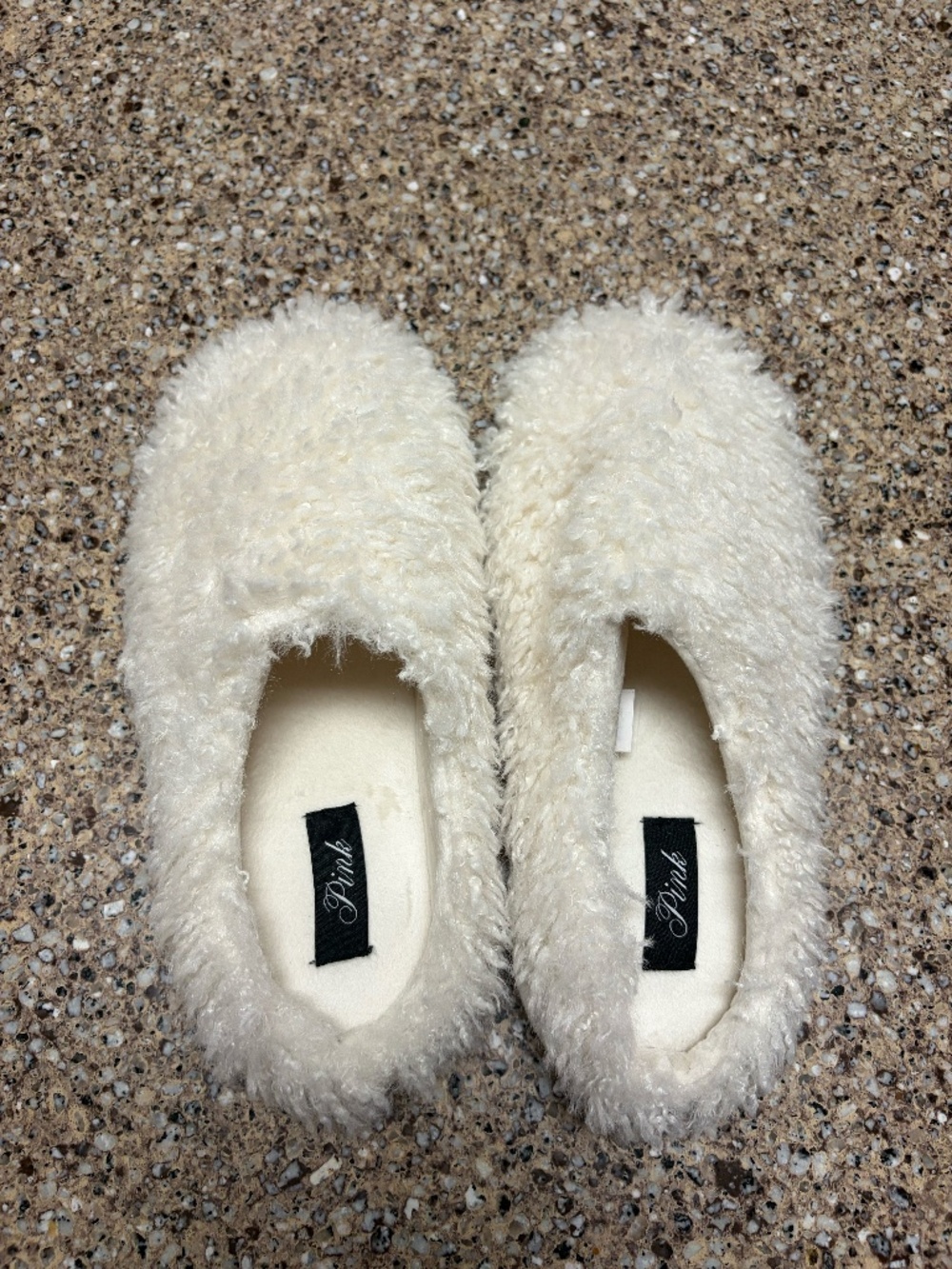 Victoria's Secret Pink Slippers, New without tags, size 7-8